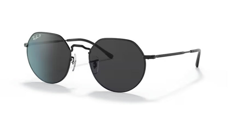 Ray-Ban Jack - Black, Black polarized