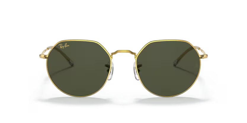 Ray-Ban Jack - Gold, Green