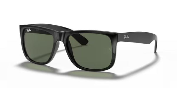 Ray-Ban Justin - Black, Dark green