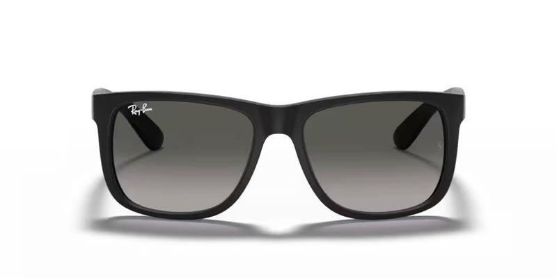 Ray-Ban Justin - Rubber black, Dark grey