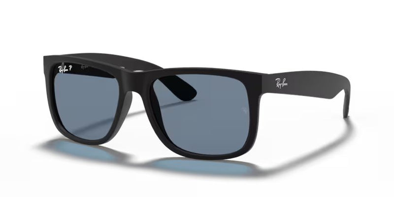 Ray-Ban Justin - Rubber black, Dark blue