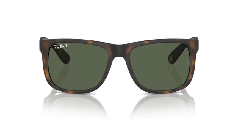 Ray-Ban Justin - Havana, Dark Green