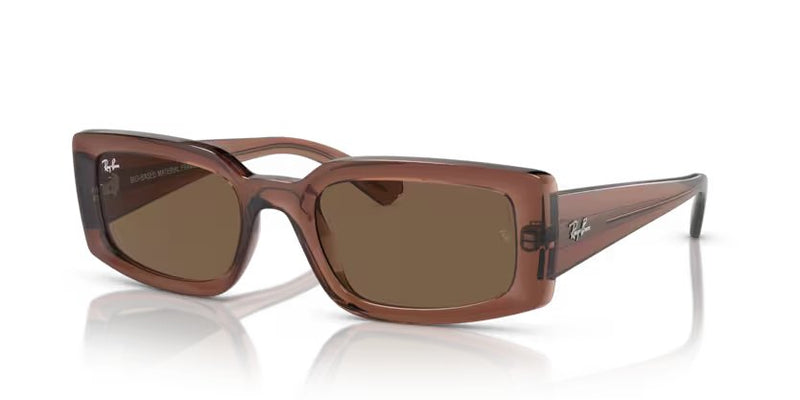 Ray-Ban Kiliane - Transparent brown, Grey polarized