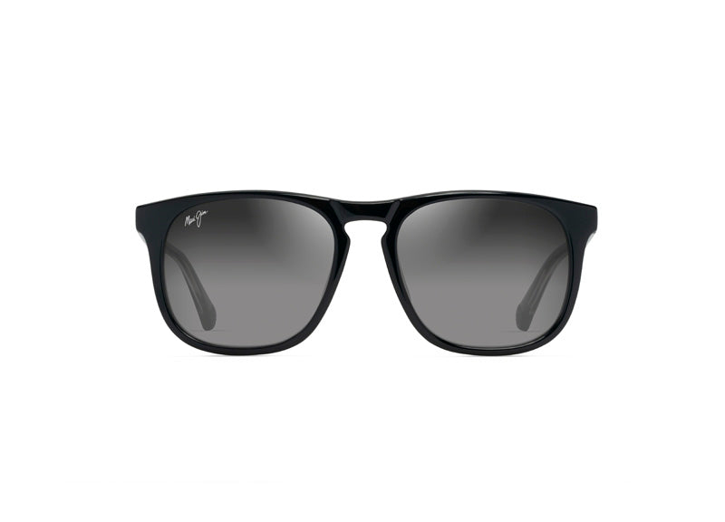 Maui Jim Ku'ikahi 641S - Shiny Black with Trans Light Grey, Neutral Grey