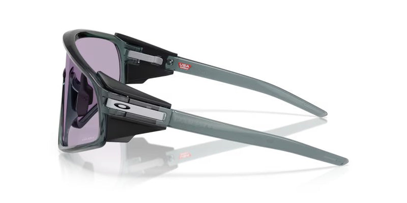 Oakley Latch Panel - Crystal black, Prizm slate