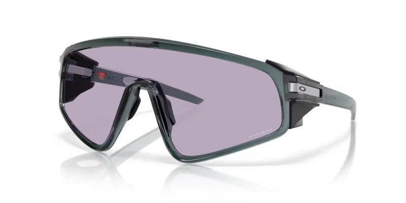 Oakley Latch Panel - Crystal black, Prizm slate