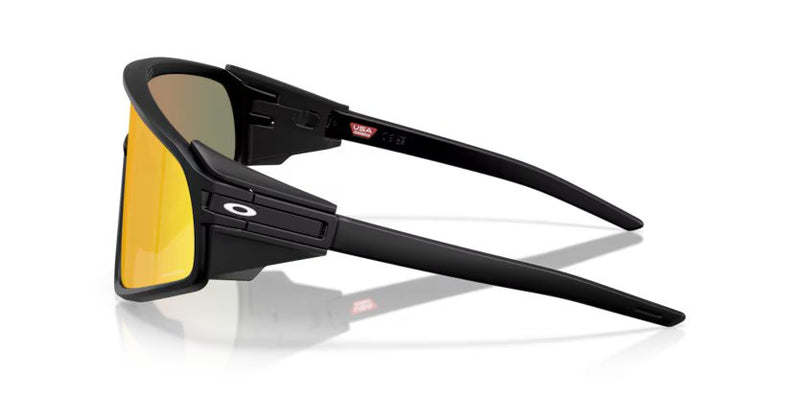 Oakley Latch Panel - Matte black, Prizm Ruby