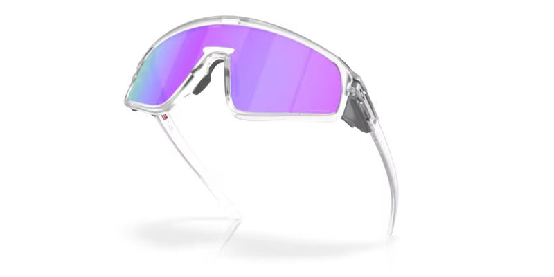 Oakley Latch Panel - Matte clear, Prizm violet