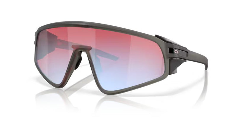 Oakley Latch Panel - Matte grey smoke, Prizm snow sapphire