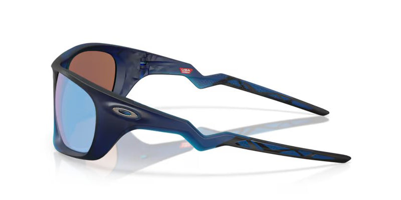 Oakley Lateralis - Matte transparent blue, Prizm deep water polarized