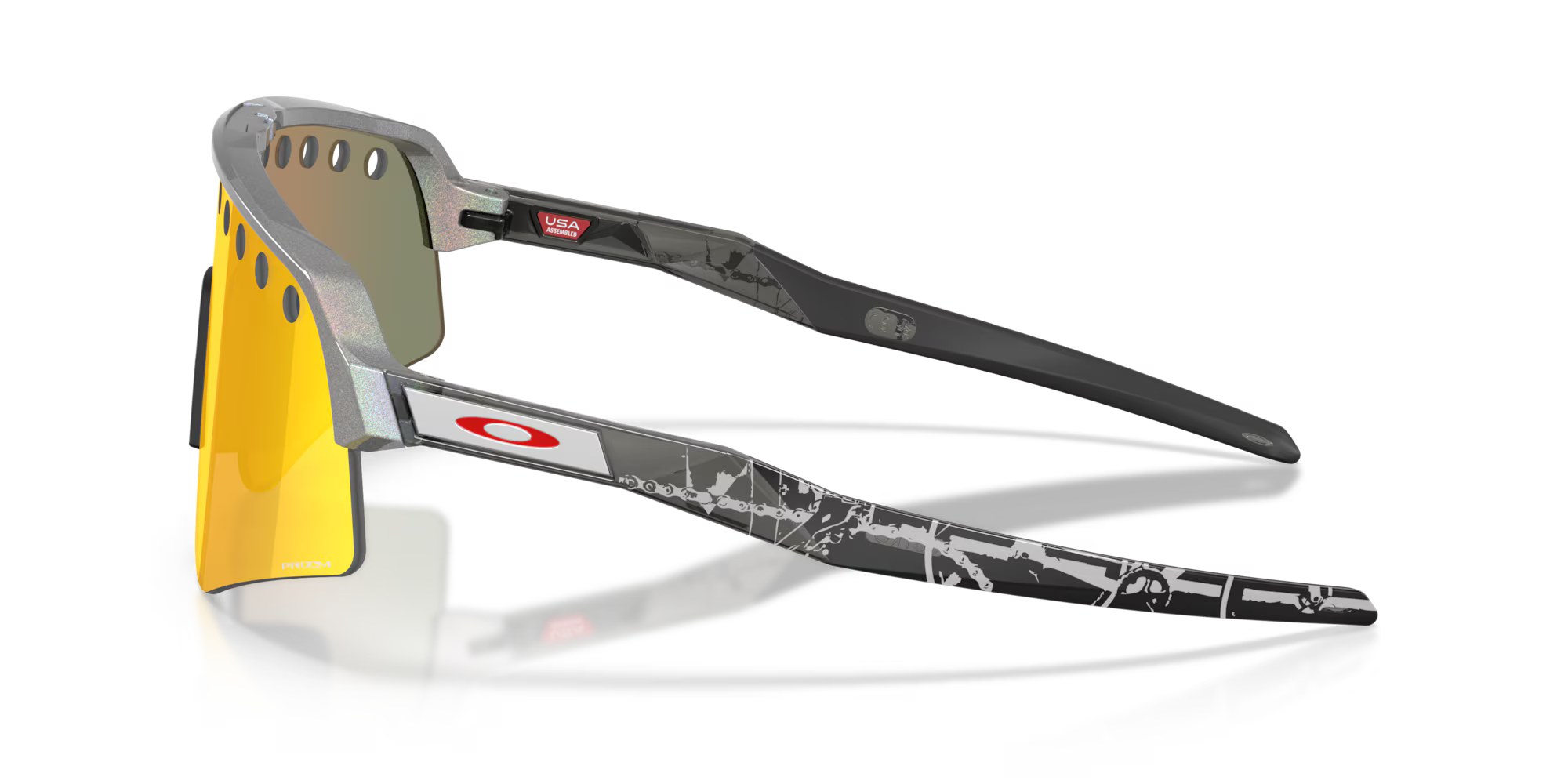 Oakley Sutro Lite Sweep, Mathieu Van Der Poel Signature Series - Space Dust Frame, Prizm Ruby