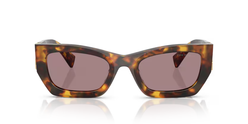 Miu Miu 0MU 09WS - Honey havana, Light purple brown