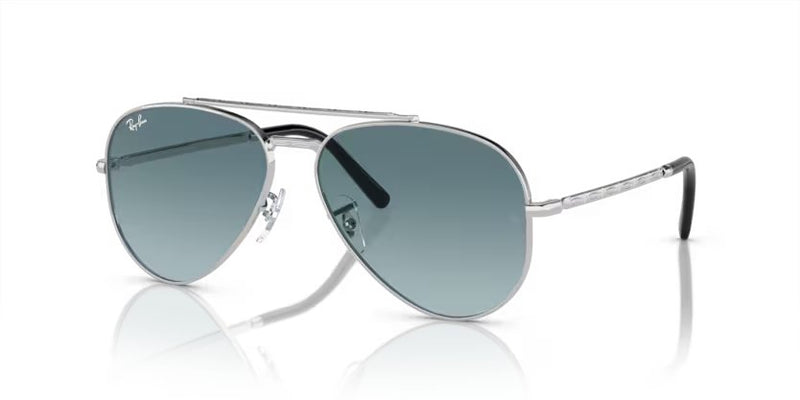 Ray-ban New aviator - Silver, Blue