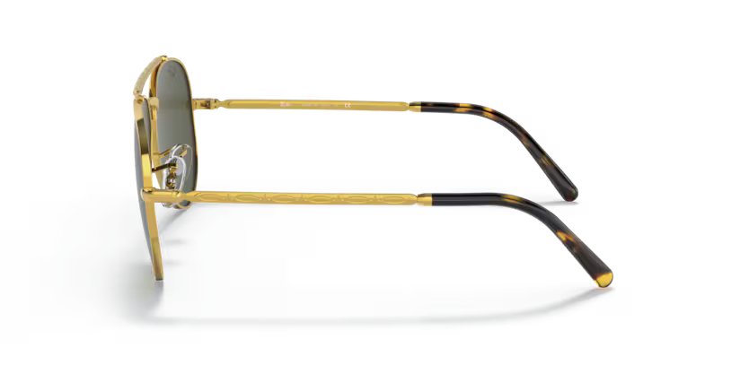 Ray-ban New aviator - Gold, Green