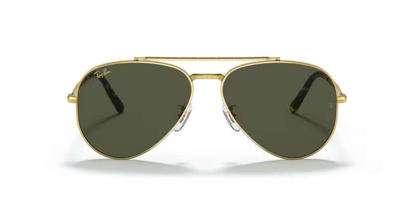 Ray-ban New aviator - Gold, Green