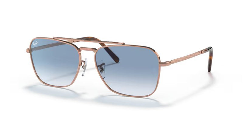 Ray-Ban New caravan - Rose gold, Light blue