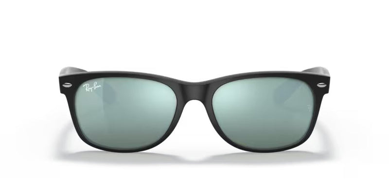 Ray-Ban New Wayfarer - Rubber black, Silver flash