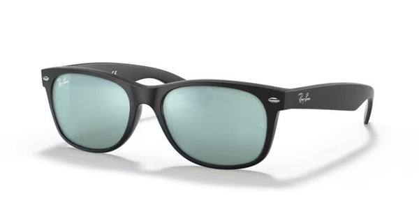 Ray-Ban New Wayfarer - Rubber black, Silver flash