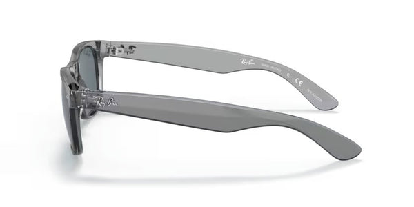 Ray-Ban New Wayfarer - Transparent grey, Dark blue