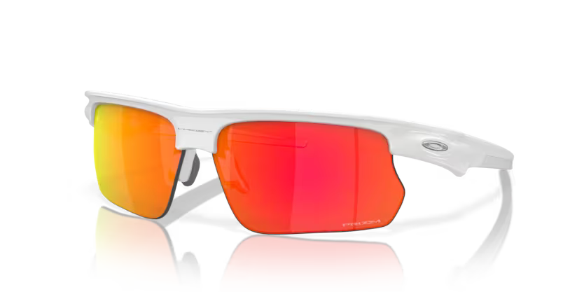 Oakley BiSphaera™️ - Polished White, Prizm Ruby