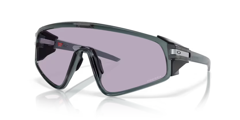 Oakley Latch Panel - Crystal black, Prizm slate