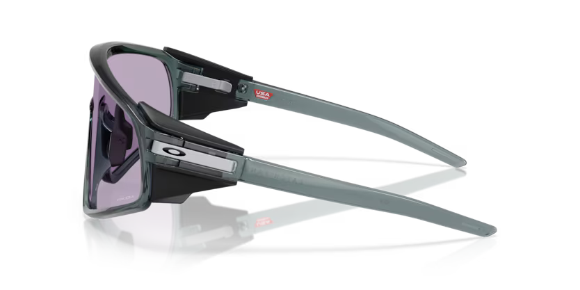 Oakley Latch Panel - Crystal black, Prizm slate