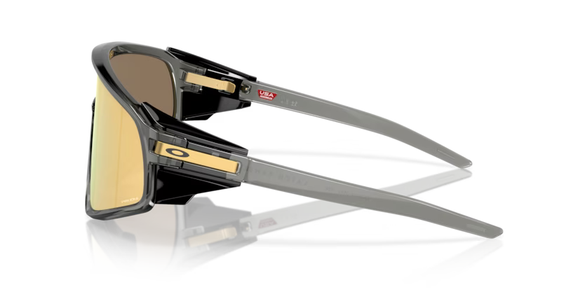 Oakley Latch Panel - Grey smoke, Prizm 24k