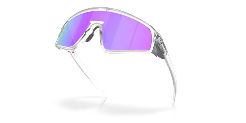 Oakley Latch Panel - Matte clear, Prizm violet