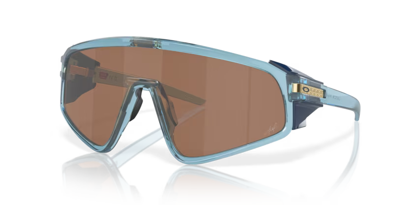 Oakley Latch Panel - Transparent stonewash, Prizm tungsten