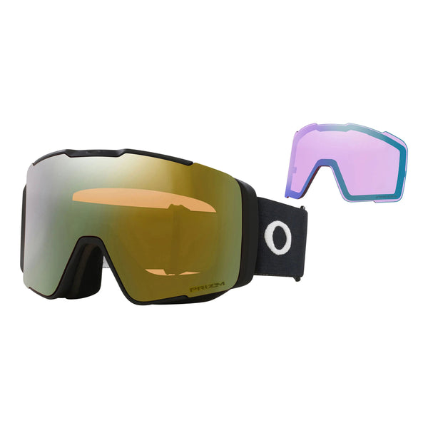 Oakley Line Miner Pro - Matte Black, Prizm sage gold iridium