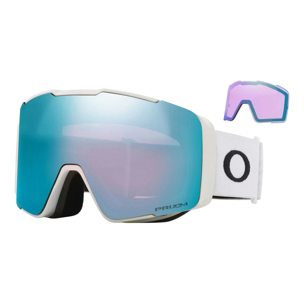 Oakley Line Miner Pro - Matte white, Prizm snow sapphire Iridium