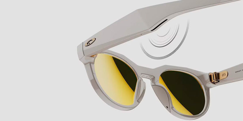 Oakley Meta HSTN Limited Edition - Prizm 24k Polarized Lenses, warm grey