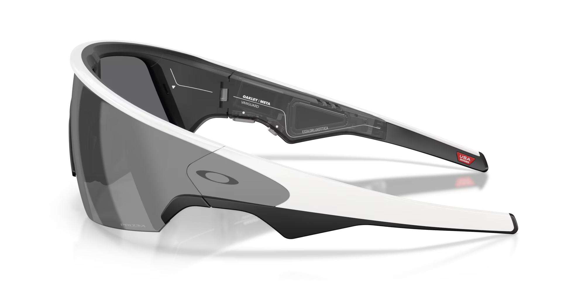 Oakley Meta Vanguard - White, Prizm black
