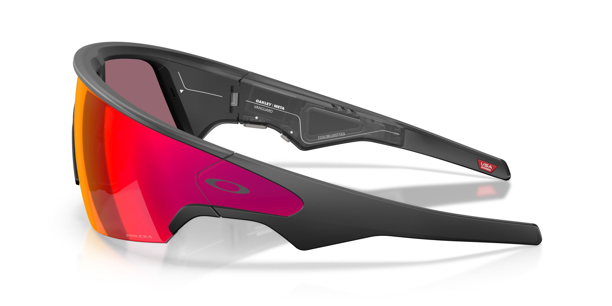 Oakley Meta Vanguard - Black, Prizm road