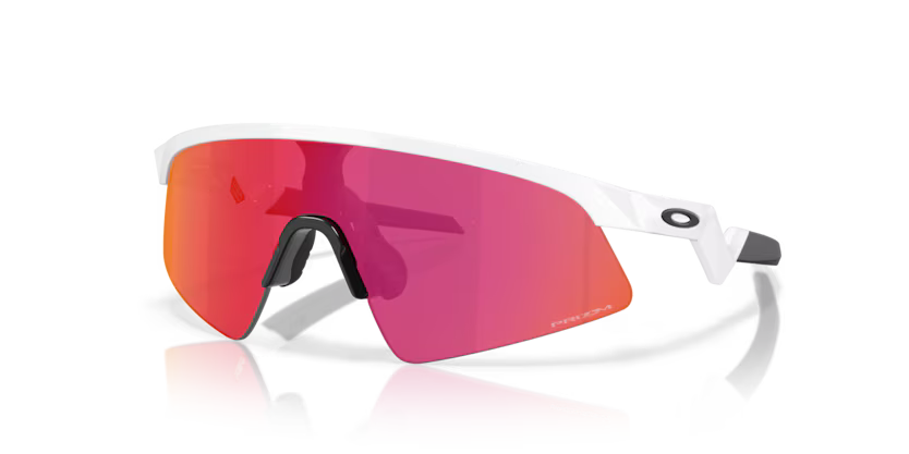 Oakley Resistor sweep (Youth Fit) - Polished white, Prizm field