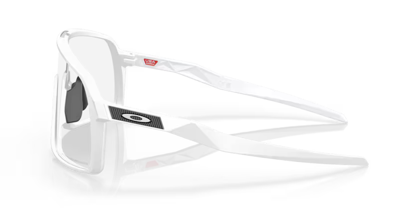 Oakley Sutro - Matte White, Clear To Black Iridium Photochromic