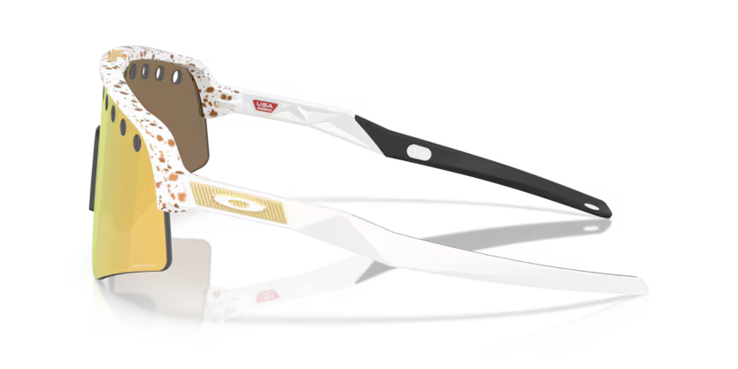 Oakley Sutro Lite Sweep - MVPD Red/gold splatter, Prizm 24K