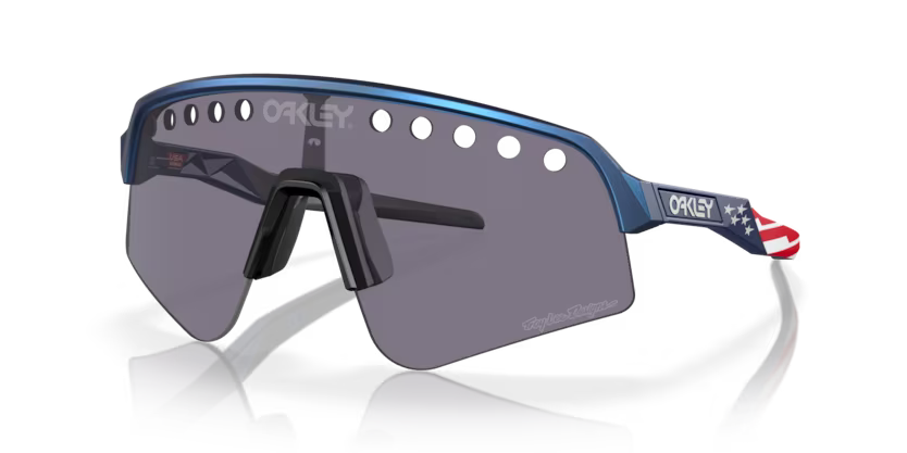 Oakley Sutro Lite Sweep - Troy lee designs blue colorshift, Prizm grey