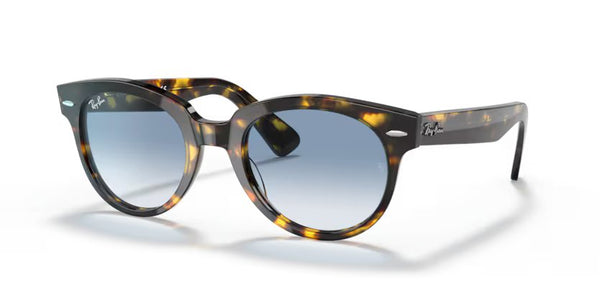 Ray-Ban Orion - Yellow havana, Light blue gradient