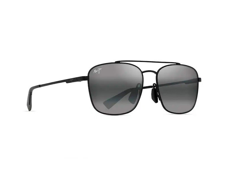 Maui Jim Piwai - Matte Black with Grey