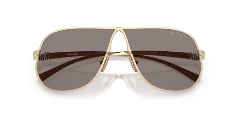 Miu Miu OMU A56S - Pale gold, Dark grey