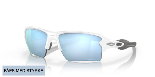 Oakley Flak® 2.0 XL - Polished White, Prizm Deep Water Polarized