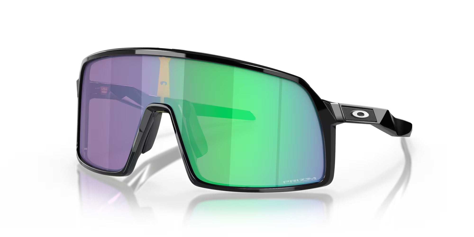 Oakley Sutro S - Polished Black, Prizm Jade
