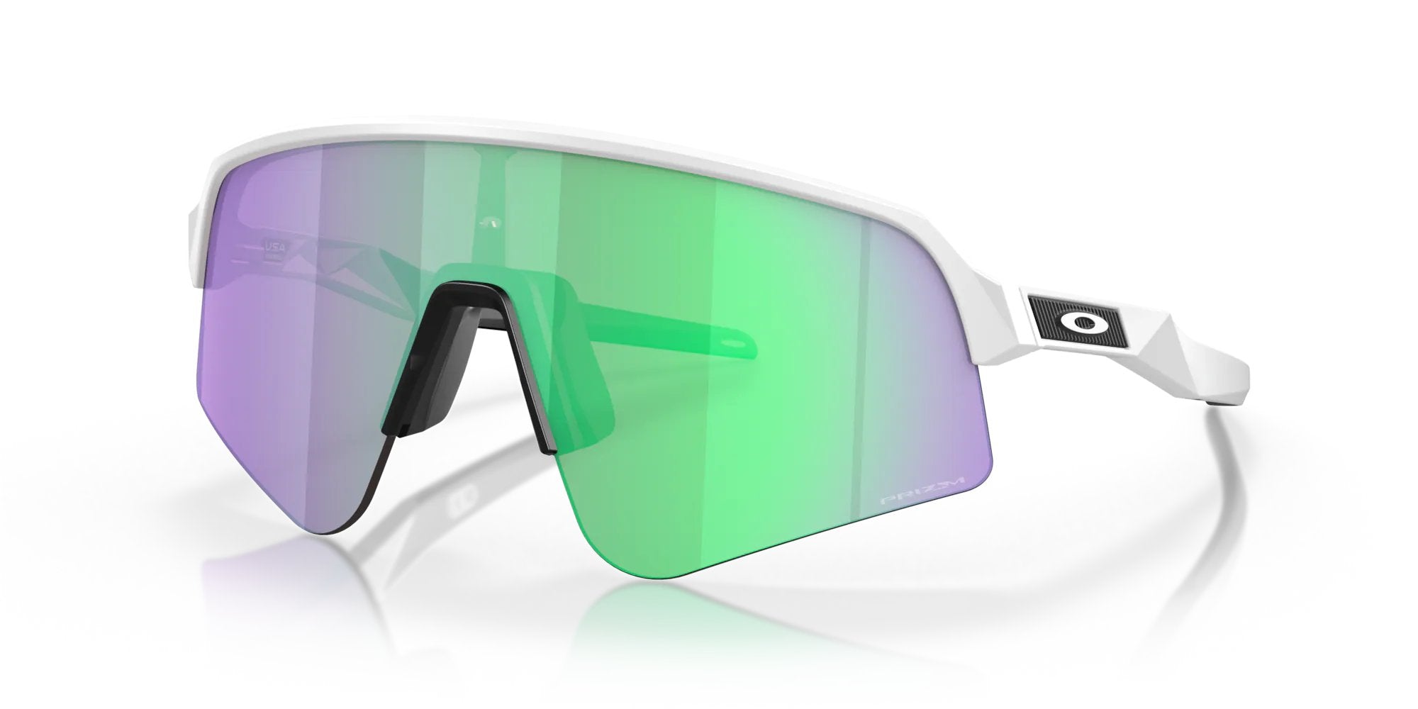 Oakley Sutro Lite Sweep - Matte White, Prizm Road Jade