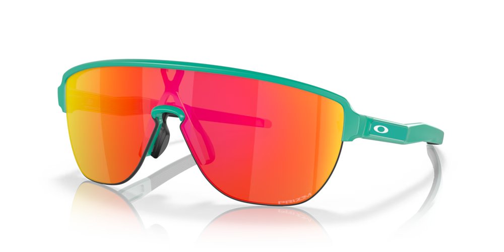Oakley Corridor - Matte Celeste, Prizm Ruby