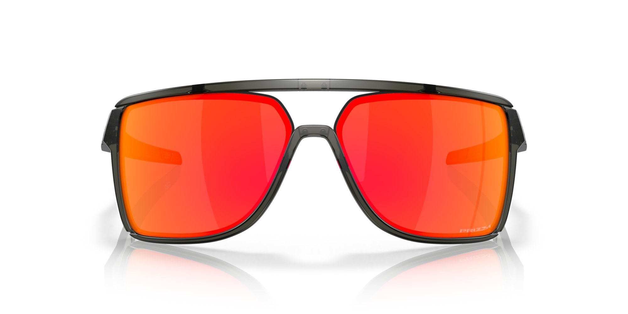 Oakley Castel - Matte Grey Smoke, Prizm Ruby