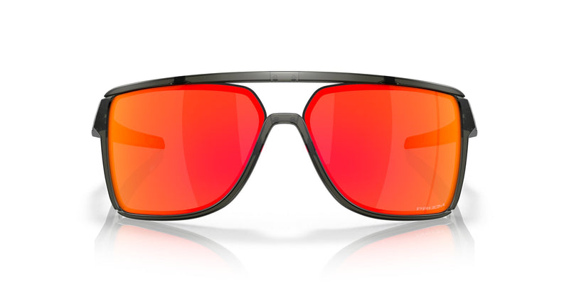 Oakley Castel - Matte Grey Smoke, Prizm Ruby