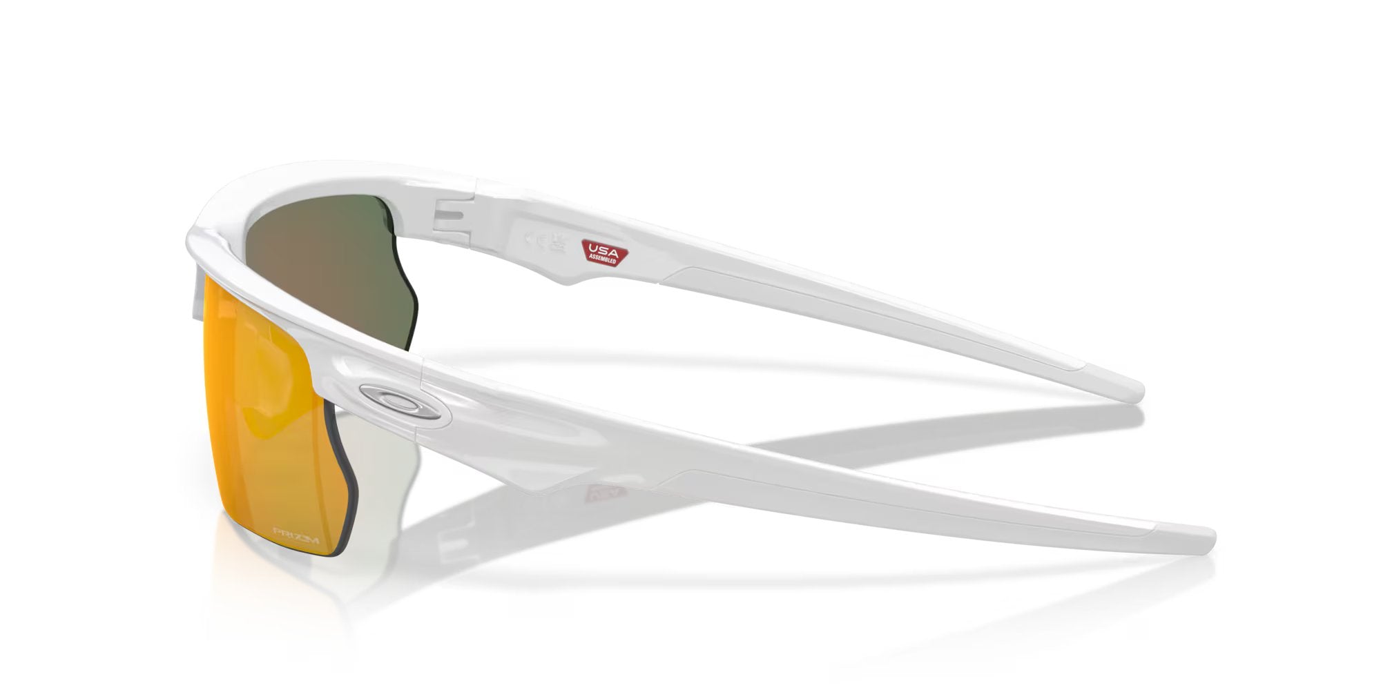 Oakley BiSphaera™️ - Polished White, Prizm Ruby