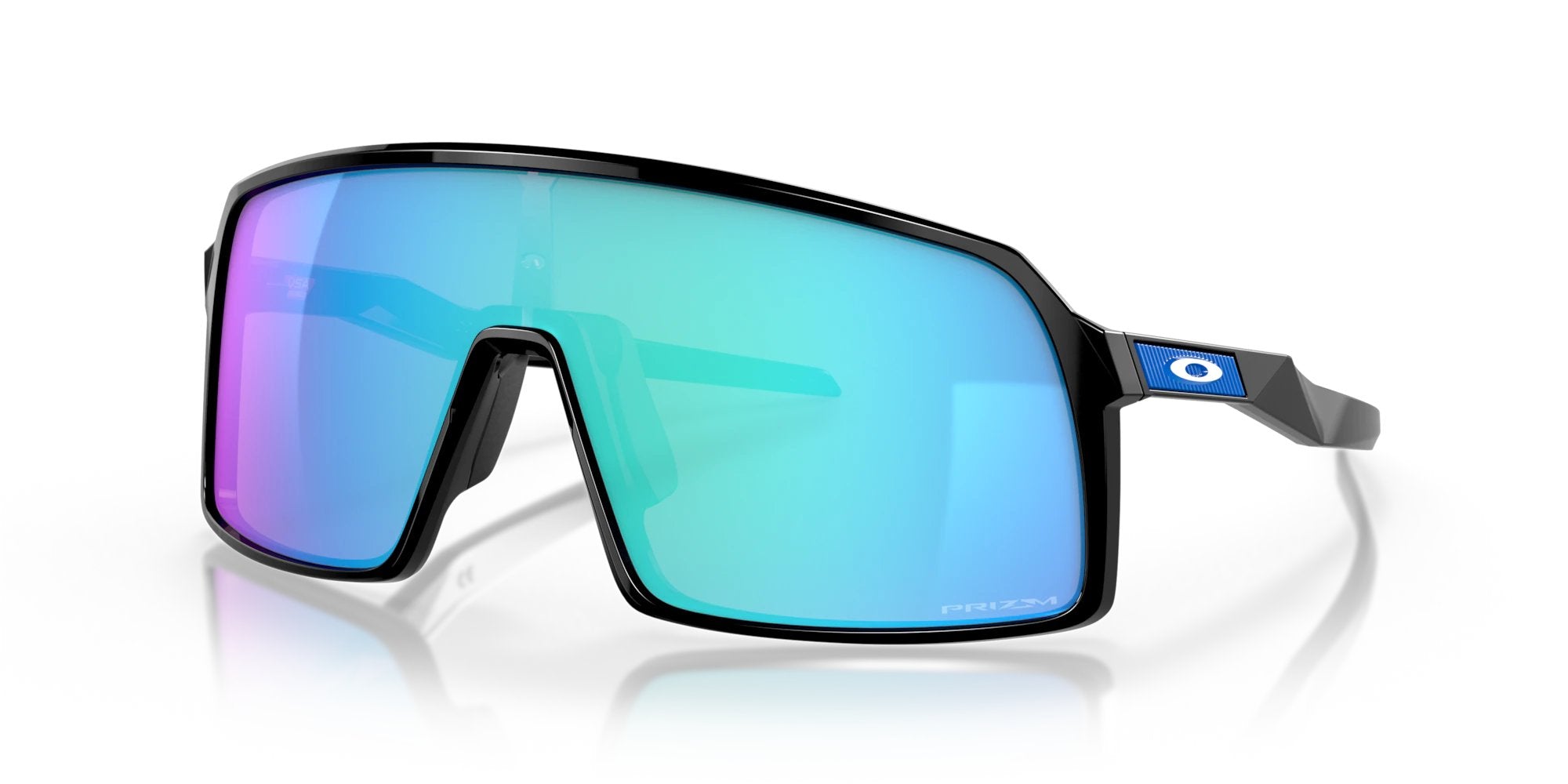 Oakley Sutro - Polished Black, Prizm Sapphire