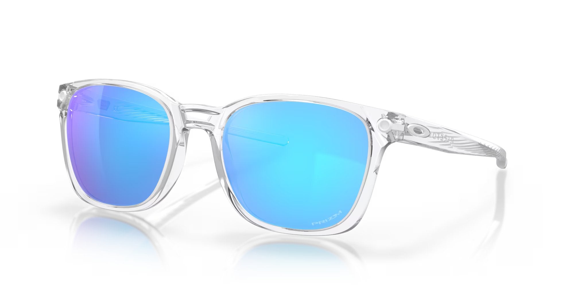Oakley Ojector - Polished Clear, Prizm Sapphire